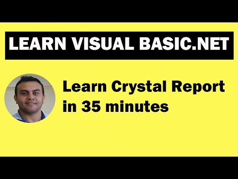 What is Crystal Report in Visual Basic?