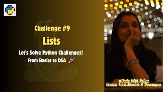 Video 9 | Lists | HackerRank Solution