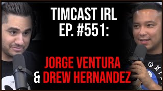 Timcast IRL - Leftist Rep Says CIVIL WAR If GOP Wins Midterm w/Jorge Ventura & Drew Hernandez