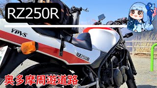 【RZ250R】バイク ツーリング 奥多摩周遊道路【琴葉葵】