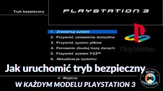 Tryb bezpieczny/ Recovery Mode Playstation 3. Jak uruchomić Safe Mode w każdym modelu PlayStation 3