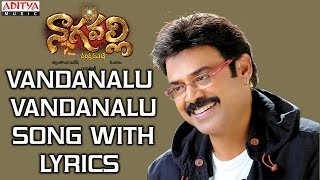 Vandanalu Vandanalu Song With Lyrics - Nagavalli Movie Songs - Venkatesh Anushka,Richa