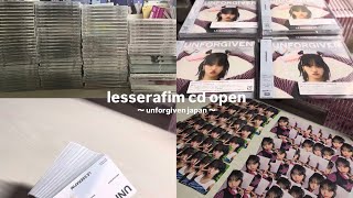 《lesserafim cd開封》大量開封/作業動画/雑談/asmr風/bgm有