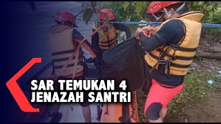 SAR Temukan 4 Jenazah Santri Terseret Banjir Bah