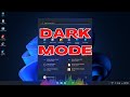 How To Enable Dark Mode On Windows 11 Laptop