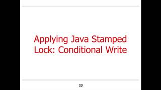 Java StampedLock (Part 3)
