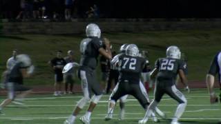 Matthew Sams Interception - Westlake vs Vandegrift 2016