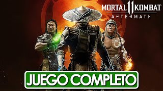 Mortal Kombat 11 Aftermath Campaña Completa Español Latino Juego Completo 🕹️ SIN COMENTARIOS