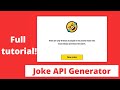 Random Joke Generator Project || Javascript Fetch API
