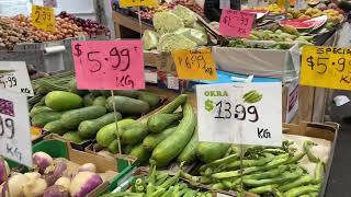 QV Market Fresh Produce in Melbourne