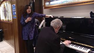 Entre amigos - Siboney con Plácido Domingo al piano y la mezzo Nancy Fabiola Herrera