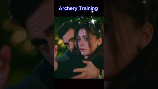 Seher and Yaman romance ❤ Archery Training #shorts