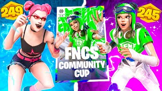 WE WON THE FNCS COMMUNITY CUP! (Free Skin)