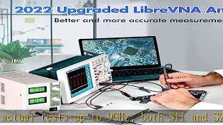 2022 Upgraded LibreVNA 2.0 100kHz-6GHz Vector Network Analyzer,SEESII NanoVNA Antenna Analyzer USB