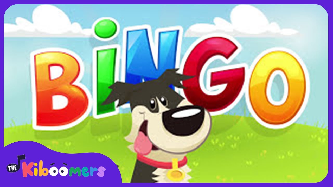 BINGO | Dog Song | Nursery Rhyme With Lyrics | Cartoon Animation For ...