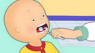 Caillou visita al Dentista | Caillou en Español Castellano