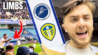PIROE AT THE DOUBLE AS LEEDS RUN RIOT AT THE DEN! || Millwall 0-3 Leeds United Matchday Vlog