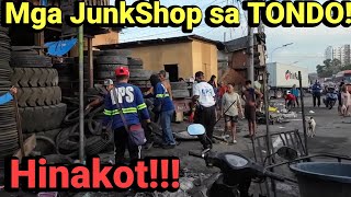 iNaraw araw na ng MMDA mg siga na junkshop sa Tondo!