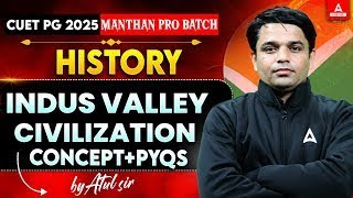 CUET PG 2025 Indus valley civilization Concepts and PYQ's for CUET PG History 2025