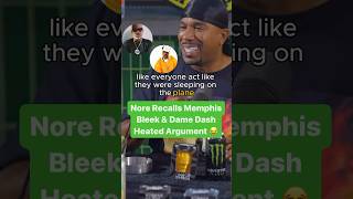 Nore Recalls Memphis Bleek \u0026 Dame Dash Heated Argument 😂