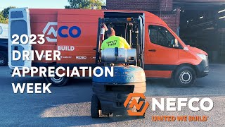 Thank You to Our NEFCO Drivers