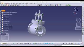 Catia Tutorial - Assembly of Stop valve