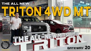 Mitsubishi Triton 4x4 MT 2024 Complete Product View (CHEAPEST 4WD IN THE MARKET) - Visual Reviews