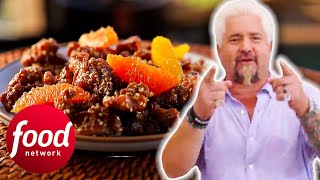 Guy Fieri Absolutely Loves This Mouthwatering Orange Kitchen | Guy's Ranch Kitchen