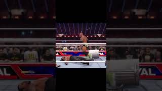 Batista Hits Power Bomb To Undertaker On Table WWE 2K24 Gameplay #viralshort #wwe2k24 #batista