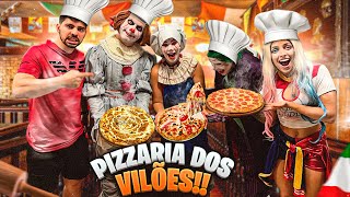 TRANSFORMARAM MINHA CASA EM UMA PIZZARIA DOS VILÕES!! NÃO ACREDITEI!!