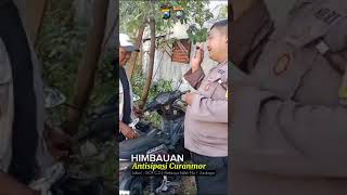 Himbauan Antisipasi Curanmor dari Polsek Mulyorejo Surabaya