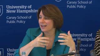 A Conversation with U.S. Senator Amy Klobuchar on National Service and Strengthening Our Democracy