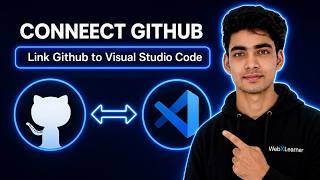 How to Connect Github to Visual Studio Code | Link VS Code To GitHub (Step by Step Tutorial)🔥