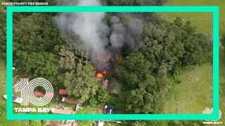 Pasco County house engulfed in fire | 10 Tampa Bay