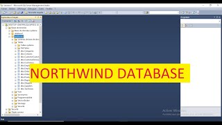 Install Northwind database in Microsoft Sql Server 2012