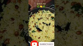 lemon rice with leftover rice🍋🌾 #shorts#ytshorts#trendingshorts#viralvideo#youtubeshorts#views#food