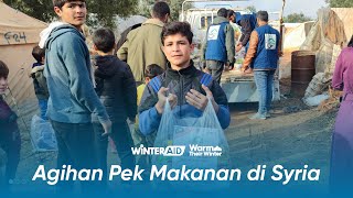 Agihan pek makanan 'Winter Aid' | 4 Januari 2024