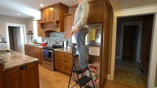 HBTower 3 Step Ladder, Folding Step Stool with Wide Anti-Slip Pedal