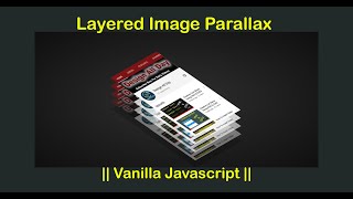 Image Layered Parallax Effect On Mousemove || Vanilla Javascript