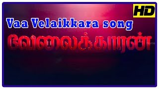 Velaikkaran | Vaa Velaikkara song | Siva Karthikeyan Intro | Siva Karthikeyan starts a radio channel