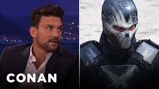 Frank Grillo Really Punched Chris Evans In "Captain America" | CONAN on TBS