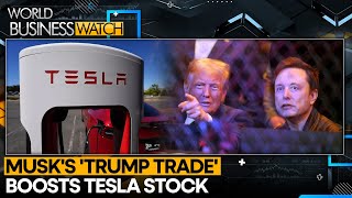 Elon Musk's 'Trump Trade' Triggers Tesla's Turnaround Since Nov | WION World Business Watch