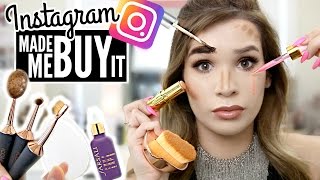 FULL Face using INSTAGRAM HYPED Makeup?! WORTH IT or TOSS IT? PART II