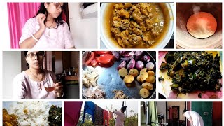 দেরিতে উঠেও একটু বুদ্ধি খাটিয়ে চলি✅️ তাই cooking +Cleaning সব time শেষ করতে পারি lifestyle vlog