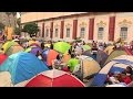 Pro-Maduro supporters camp in Caracas to 'defend' the president