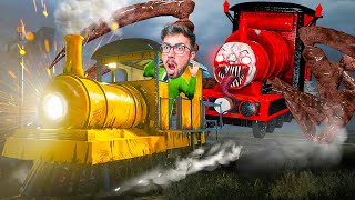 ME PERSIGUE UN TREN MONSTRUOSO 😂 | Choo-Choo Charles #1