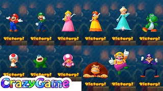 Mario Party 10 All Characters Victory Animation