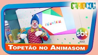 Programa Cariocou SBT Rio (05,05,2018) Topetão no Animasom | Canal do Topetão