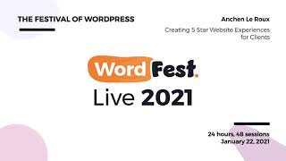 WordFest Live 2021 - Oceania BOH Stage