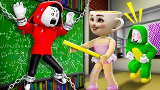 JJ and Mikey Escape LOVE CURSE School Challenge | ROBLOX Brookhaven 🏡RP - FUNNY MOMENTS